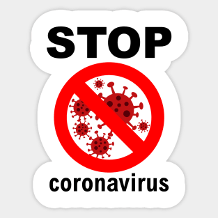 Stop Coronavirus Sticker